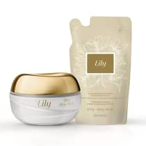 Combo Lily: Creme Acetinado Corporal 250g + Refil 250g