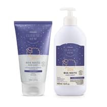 Combo Cuide-se Bem Boa Noite: Sabonete Líquido Corporal 200ml + Loção Corporal 400ml