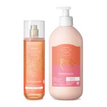 Combo Cuide-se Bem Pessegura: Loção Corporal 400ml + Body Splash 200ml