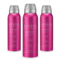 Combo Linda Felicidade: Desodorante Antitranspirante Aerossol 75g (3 unidades)