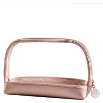 Nécessaire Transparente com Rosé