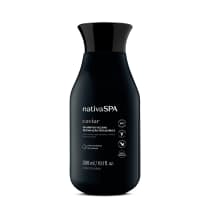 Shampoo Vegano Reparação Pós-Química Nativa Spa Caviar 300ml