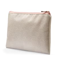 Nécessaire Dourado e Rosé Liz