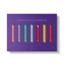 Kit Presente Fragrâncias Clássicas (7mini fragrâncias femininas)