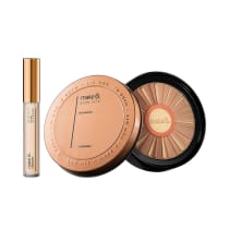 Combo Make B.: Gloss Lip Oil Sun Hit + Pó Facial Bronzer