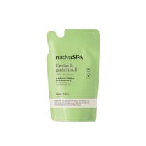 Refil Loção Hidratante Desodorante Corporal Nativa SPA Limão e Patchouli 400ml
