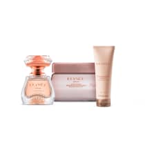 Combo Presente Elysée: Eau de Parfum 50ml + Creme Hidratante Desodorante Corporal Acetinado 250g + Creme Hidratante Desodorante para Mãos 50g