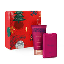Combo Mini Floratta Flores Secretas: Desodorante Colônia Pocket 30ml + Loção Hidratante Desodorante 75ml + Caixa de Presente