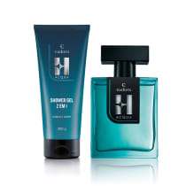 Kit Eudora H Acqua Colônia Desodorante + Shower Gel