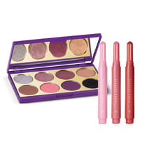 Combo Niina Secrets: Pallete Purple + Batons Gloss Stick (3 cores)