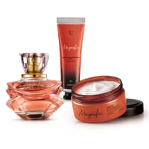 Combo Eudora Magnific: Eau de Parfum 75ml + Creme Acetinado 200g + Creme para Mãos 50g