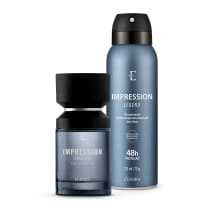 Combo Impression Legend: Eau De Parfum 100ml + Desodorante Antitranspirante 125ml
