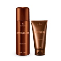 Combo Impression: Espuma de Barbear 200ml + Gel Pós Barba 75g