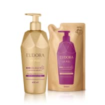 Combo La Piel Lótus do Oriente: Hidratante Desodorante Corporal 400ml + Refil Hidratante Desodorante Corporal 350ml