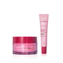 Combo Niina Skin: Hidratante Redutor de Olheiras 15g + Máscara Noturna Repair 9g