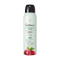Desodorante Antitranspirante Aerossol Instance Chá Verde e Romã 150ml