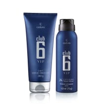 Kit Club 6 Vip Desodorante + Shower Gel