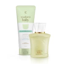 Conjunto Eudora Baby - Água de Colônia 100ml + Loção Hidratante Desodorante 200ml