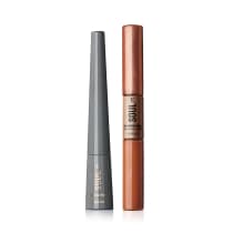 Kit Soul Delineador Líquido Preto Essencial + Sombra Para Os Olhos Soul Duo Terracota