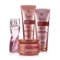 Kit Siàge Nutre Rosé + Colônia Desodorante Lúmis Amour