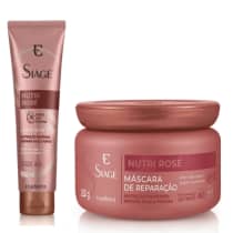 Kit Siàge Nutri Rosé Máscara + Leave-In