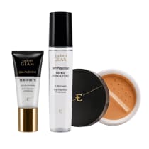 Kit Skin Perfection Pele Morena Pó Solto + Primer Matte + Bruma Fixadora