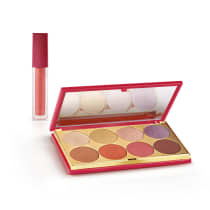 Kit Niina Secrets Paleta + Batom Skinny Matte Terracota Orquídea