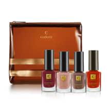 Kit 4 Esmaltes Gel Ultra Brilho + Nécessaire