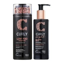 Imagem do produto Kit Truss Curly - Shampoo Low-Poo 300ml + Leave-In Light 250ml