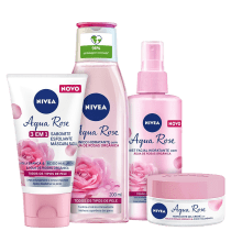 Kit NIVEA Aqua Rose Full (4 Produtos)