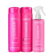 Kit Cadiveu Professional Glamour Rubi Treatment (3 Produtos)