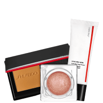 Kit Shiseido Skin Correcting Finish 360 Citrine (3 Produtos)