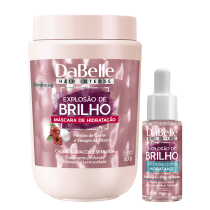 Kit DaBelle Hair Intense Explosão de Brilho Tratamento Hidratante 800G - (2 produtos)