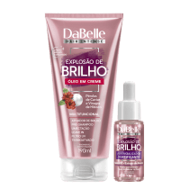 Kit DaBelle Hair Intense Explosão de Brilho Finalização Fortificante - (2 produtos)