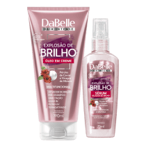 Kit DaBelle Hair Intense Explosão de Brilho Finalização - (2 produtos)