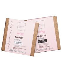Kit Cadiveu Essentials Quartzo Shine by Boca Rosa Hair Rotina em Barra (2 Produtos)