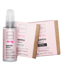 Kit Cadiveu Essentials Quartzo Shine by Boca Rosa Hair Ritual em Barra (3 Produtos)