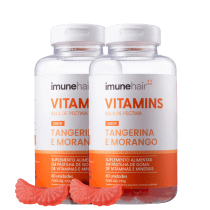 Kit Imunehair Vitamins Bala de Pectina Duo (2 Produtos)