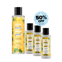 Kit Love, Beauty and Planet - Shampoo 300ml e 3 Condicionadores 100ml Hope and Repair