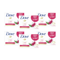 Kit Dove - 6 Sabonetes em Barra Anti-stress Micelar 90G