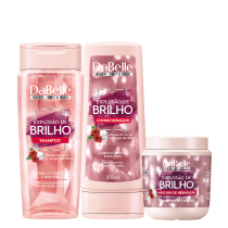 Kit DaBelle Hair Intense Explosão de Brilho Básico 400G - (3 Produtos)