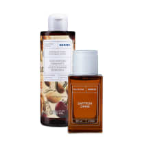 Korres Saffron Orris Desodorante Parfum Spray – Fragrância Feminina - 50ml (Grátis Óleo de Banho)