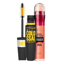 Kit Maybelline Cílios Colossais - Máscara de Cílios 8ml + Corretivo Líquido 5,9ml