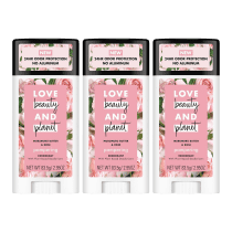 Kit Love Beauty and Planet 3 Desodorante Stick Pampering