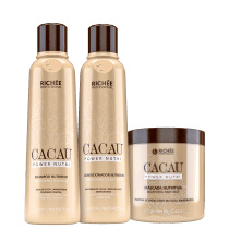 Kit Richée Cacau Power Nutri Tripla Ação (3 Produtos)