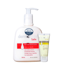 Kit Dermotivin Esfoliação e Limpeza Pele Oleosa Dupla (2 Produtos)