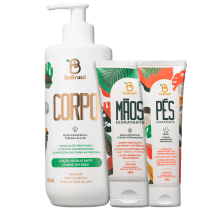 Kit BeBrasil Hidratantes Trio (3 Produtos)
