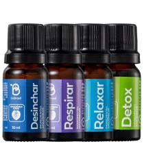 Kit BeBrasil Blend de Óleos Essenciais (4 Produtos)