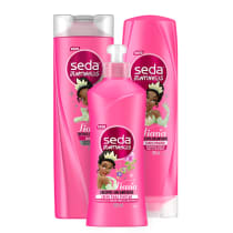Kit Seda Juntinhos - Tiana Crespos Encantados (3 Produtos)