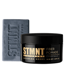 Kit STMNT Grooming Goods Hair & Body + Fiber Pomade (2 Produtos)